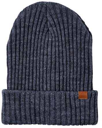 NAME IT Unisex Nknmilan Knit Hat2 Noos M tze, Dark Sapphire, 51-52 EU