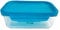 Tupperware Verre Premia de qualité supérieure - Transparent - Turquoise - Passe au four (sans grill) - Passe au micro-ondes et au congélateur - 1 l