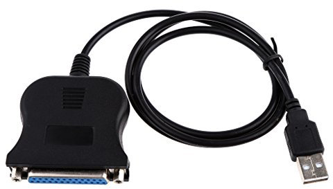 USB 2.0 a DB25 paralelo impresora LPT adaptador cable de plomo IEEE 1284 para ordenador portátil