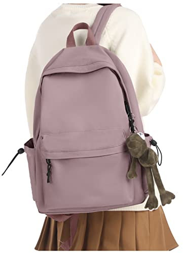 UPPACK Rucksack, leicht, wasserdicht, Mittelschule, Schüler, A-purple, Schulrucksack