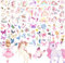 120+ Tattoo Kinder, Einhorn Tattoos Mädchen, Schmetterling Tattoo, Kindertattoos Mädchen, Temporäre Tattoos für Kindergeburtstage Geschenke Karneval