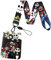 Halloween Nightmare Befor Christmas Schlüsselband, Horror ID Badges Lanyard, Schlüsselband für Ausweishalter (6)
