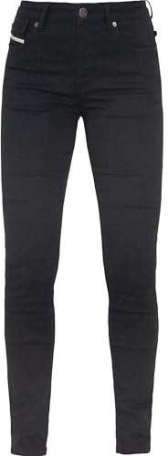 John Doe Ruby Damen Motorradjeans (Black,27/32)