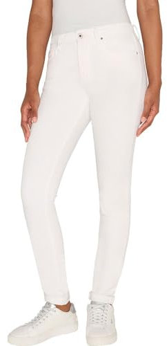 Pepe Jeans Damen Skinny Jeans Hw, Weiß (Denim-D76), 31W / 30L
