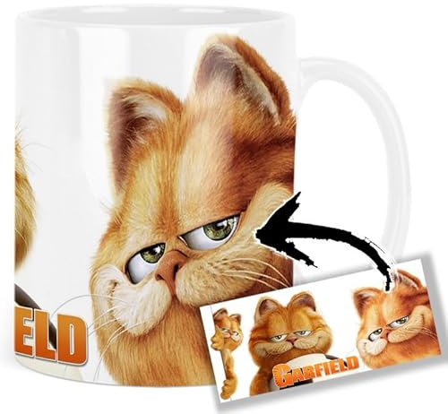 MUGSVILLE Garfield Taza Ceramica Mug
