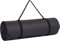 UTTAM Yoga Mat | Multi-Purpose Extra Thick Foam Exercise Mats | Stretching, Resistance Workout & Therapy – Pilates, Home & Gym Equipment Accessory for Men Women Kids (183 x 60cm) (Black)