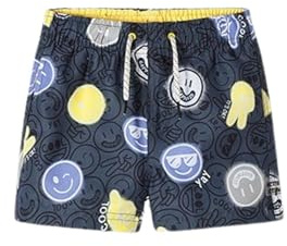 Mayoral Badehose Bermuda Bedruckt für Jungen Dunkel Bla 8 Jahre (128cm)
