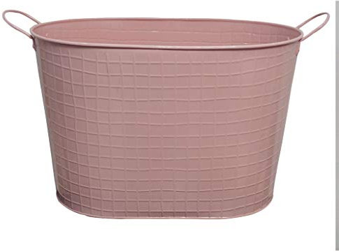 SkVLf Elegante Secchiello per Il Ghiaccio in Metallo per Feste e Giardini - Raffreddatore per Champagne Elegante e Versatile