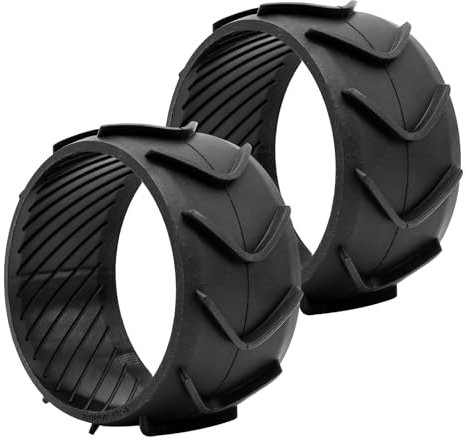 YWNYT 2 unidades de protección de rueda para Worx Landroid, mejora de tracción para Worx Landroid Worx Landroid robot cortacésped S300 M500 M700 M1000 L800 L1000 (RSXJ0003)