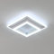 SENQIU LED Deckenlampe, Moderne Deckenleuchte LED 30W 3375LM, Deckenbeleuchtung Quadratisch für Schlafzimmer, Wohnzimmer, Küche, Flur, 6500K Kaltesweiß, 30CM