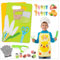 GCRQ 28 Pièces Couteau de Cuisine pour Enfants, Sécurité de Montessori Enfants pour Couper des Fruits ou Légumes, Ensemble de Couteaux pour la Vraie Cuisine.