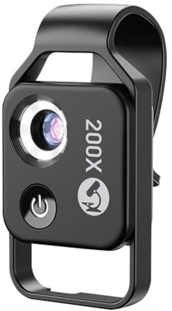 end Nano Zoom 200x Magnification Clip-On Lens Professional Phone Microscope With Phone Clip Lens Appra For Jewelry Jade 2024 telephoto nanozoom nanozoom 200x new zoom For new gadgets