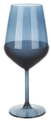 KASANOVA Calice vino 490 ml vetro blu sfumato Blaze