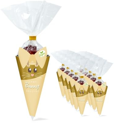 Some Bunny Special 125g Vegan Candytüte | Ostergeschenk | Vegane Fruchtgummi | Geschenk zu Ostern | Ohne Gelatine | Osterhase | Vegane Gummibärchen Geschenk | Fröhliche Osterüberraschung