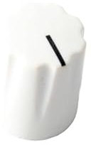 OSBCMZGE 5PC control rotary knobs with scalloped edge Dimmer knobs (Gold)