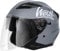 Westt Jethelm mit Visier und Sonnenblende Motorradhelm Herren Damen Rollerhelm Mopedhelm Mofa Chopper Helm Motorrad Halbhelm Open-Face-Helm Pilotenhelm ECE DOT Zertifiziert