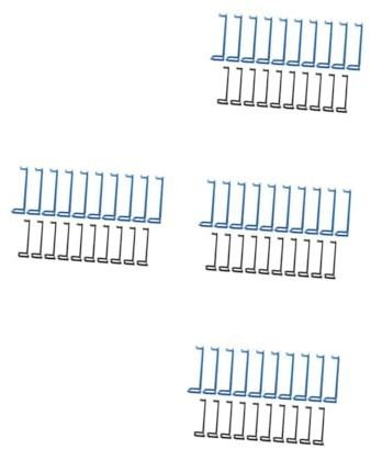 DIYEAH 4 Ensembles Ensemble D'Extracteur De Branches D'Arbres Fruitiers Kit Bonsaï Grands Arbres Fruitiers Jardin Branches Artificielles Réglables Tuteurage De 20 pièces * 4