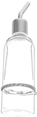 Parliky Pet Water Bottle Glass and Water Dispenser for Small Animals Dogs Cats Hamsters Rabbits Stable Portable Drinking Fountain