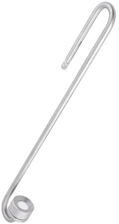 ZJchao CO2 -Diffusor, 2 Typen Edelstahl Kohlendioxid -Diffusor Atomiser Fischtank Liefert Aquariumluftdiffusor CO2 Atomizer für Aquariumausrüstung (M (250 mm))
