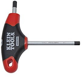Klein Tools jth4e17 1/2-inch juego de llaves Allen con mango en T Journeyman