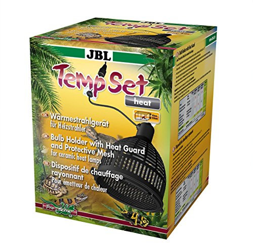 JBL TempSet Heat 71185 Installationsset mit Keramikfassung für Wärmestrahler Schutzschirm Schutzgitter, 160 W, E27