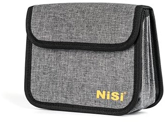 NiSi 100mm Filtertasche (bietet Platz für bis zu 4 Filter in den Größen 100x100 mm ND Filter und 100x150 mm GND Filter)