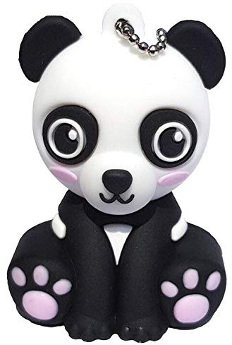 Ulticool - Panda USB-Stick 16 GB – Praktisches und stilvolles Design für Frauen, Freundin, Teenager-Mädchen oder Panda-Liebhaber – Schwarz/Weiß/Rosa