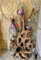 Original Little Big Horn Gigante Design Vase Wurzelholz Glasvase Unikat Glasvase Gigante Root Glass vase