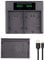 FOTGA LCD USB Battery Charger NP-77H for NP-55 NP-33 NP-68 NP-78 NP-98 for Sony Camera CCD-FX630 CCD-FX640 CCD-FX700 CCD-FX700E CCD-FX710