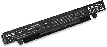 CRLYLC 14.4v 4400mah A41-X550A A41-X550 Batteria per Portatile Asus X550 X550C X550CA X550LB A450 A550 F450 F550 F550C F550L F552 F552C F552CL K550 K550C X450 X552 R510C K550 P550 X550E A550L