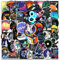 100pcs NASA Aufkleber, Coole Weltraum Astronaut Aufkleber Packs für Laptop Skateboard, Telefon, Spaceman Stickers, Wasserdichtes Vinyl Graffiti Weltraum Thema Aufkleber für Erwachsene Teens Kinder