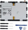 YUNIQUE ITALIA 6000mAh EB-BT550ABE EB-BT550ABA EB-BT550ABU Batteria Portatile per Samsung Galaxy Tab A 9.7 SM-T550 SM-P550 (WiFi) SM-P555 (3G, 4G/LTE&WiFi) SM-T555C SM-P351 Serie con Strumenti
