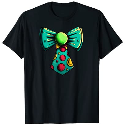Karneval Clown Kostüm Herren Konfetti im Herzen an Fastnacht T-Shirt