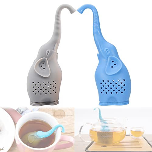 ysister Silikon Teesieb Teeei,Silikon Tee Infusers Tee-Sieb,Teesieb Teeei,Tee Sieb,Süßes Teesieb,Wiederverwendbare Cartoon Tee-Ei,teefilter Tea Infuser teekugel für Geeignet zum Einweichen von Tee