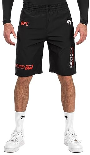 Venum UFC Adrenaline Herren Fight Week Sport Shorts - Schwarz - M