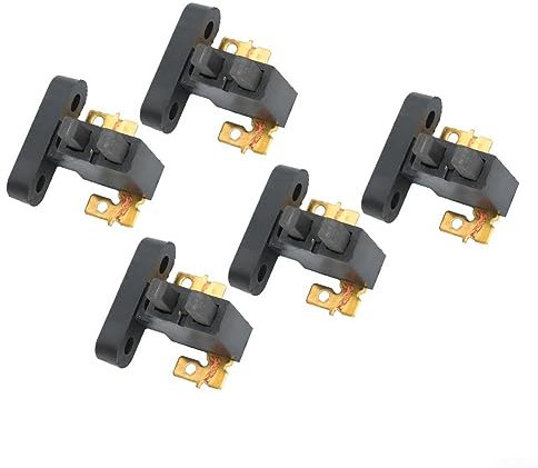 Spazzola di carbone-5PCS Generatore Spazzola di Carbone Generatore di Ricambio Gruppo Spazzola di Carbone Set di Spazzole di Carbone Parti del Generatore Per 2KW-3KW, 5KW-8KW