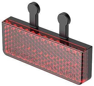 Litemove Unisex – Erwachsene Z-Reflektor-2022151400 Z-Reflektor, Schwarz, Einheitsgröße