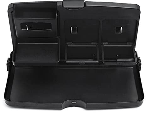 Car Back Seat Tray - Car Seat Organiser, Folding Cup Drink Holder | Seat Tray Table, Multifunctional Car Seat Organizer with Cup Phone Holder for Working Eating Traveling