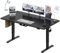 Flamaker Höhenverstellbarer Schreibtisch 160x80 cm,25MM Ganze Tischplatte mit Bürstenloser Motor,Stabiler Ergonomischer Steh Schreibtisch elektrisch höhenverstellbar mit Kabel Management Tray