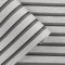 FS-PINGXIANG 3D Effect Wood Slats Wallpaper, Panel Wood Grating Wallpaper, Rustic Wooden Slat Wall Panelling Wallpaper for Bedroom Living Room Hallway Stairs Lounge Hall, 53 x 950 cm (Grey)