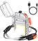 Vicloon Feuerzeug Elektrisch, Lichtbogen Feuerzeug USB Aufladbar, Dual Arc Plasma, mit Überlebens Notfallpfeife und Lanyard, Wasserdicht Winddicht für Wandern, Camping, Survival Kit