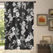 Mexpekil Rideaux semi-transparents en voile à motif floral japonais pour salon, chambre à coucher, cuisine, 140 cm de large, 1 panneau