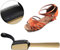 RALIYATX Cepillo para zapatos de baile de ballet, cepillo de alambre de poliuretano, mango de madera, suela de baile, cepillos para zapatos de baile latino, color negro