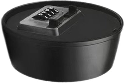 Multipurpose Money Container Portable Cash Organizer with Combination Lock Storage Box for Gems and Small Items