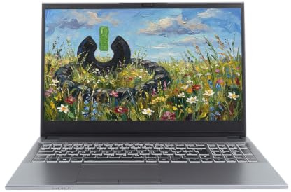 JodaBook C15 Pure | 15,6 FHD | Core i7 1255U | RAM: 64GB | SSD: 2TB | Laptop in Silber/Schwarz | DVD-Brenner | RGB beleuchtete Tastatur | Windows 11 Pro | Rucksack