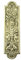 Castelion® Solid Brass Solid Brass Green Man Finger Plate | Brass Door Accessories | Ornate Home Decor Perfect for Traditional Homes | High Quality Home Accessories | 10inch
