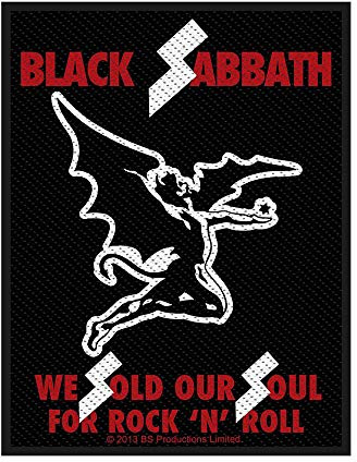 Black Sabbath Sold Our Souls Official Patch (8cm x 10cm)