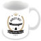 World's Best Manager Personalised Mug Gift - Customise Cup with Name - Gold