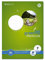 Staufen Green Heft - DIN A4, Lineatur 7 (7mm liniert), 16 Blatt, premiumweißes 90g/m² Recyclingpapier, runde Ecken verhindern „Eselsohren“, 4 verschiedene Motive (keine Auswahl möglich), 1 Stück