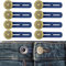 Bequeme Hosenbunderweiterung, 8 Pack, mit Silikon-Band, für Damen und Herren, für Jeans, Hose, Anzughose, Rock, Hosenerweiterung Schwangerschaft, Lieblingshosen weiter tragen können, Hosenbund weiten
